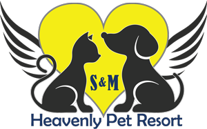 S and M Heavenly Pet Resort logo
